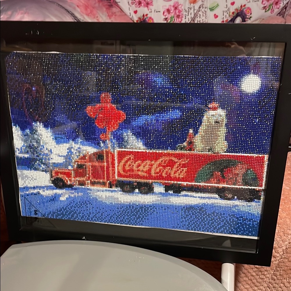 Coca-Cola Red Truck with Polar Bear Art